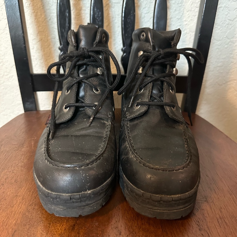 Harley Davidson Black Ankle Riding Boots